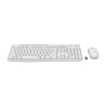 TECLADO + RATON WIRELESS MK295 USB SILENT BLANCO LOGITECH