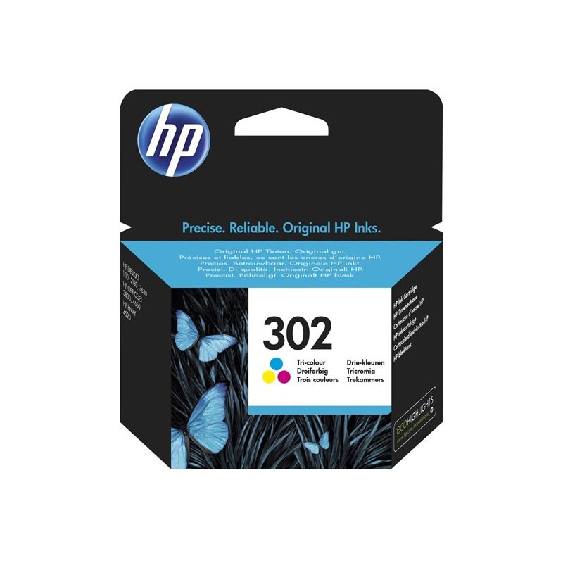 CARTUCHO TINTA COLOR HP 302 (F6U65AE)
