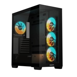 GIGABYTE CAJA SEMITORRE C500 PANORAMIC STEALTH