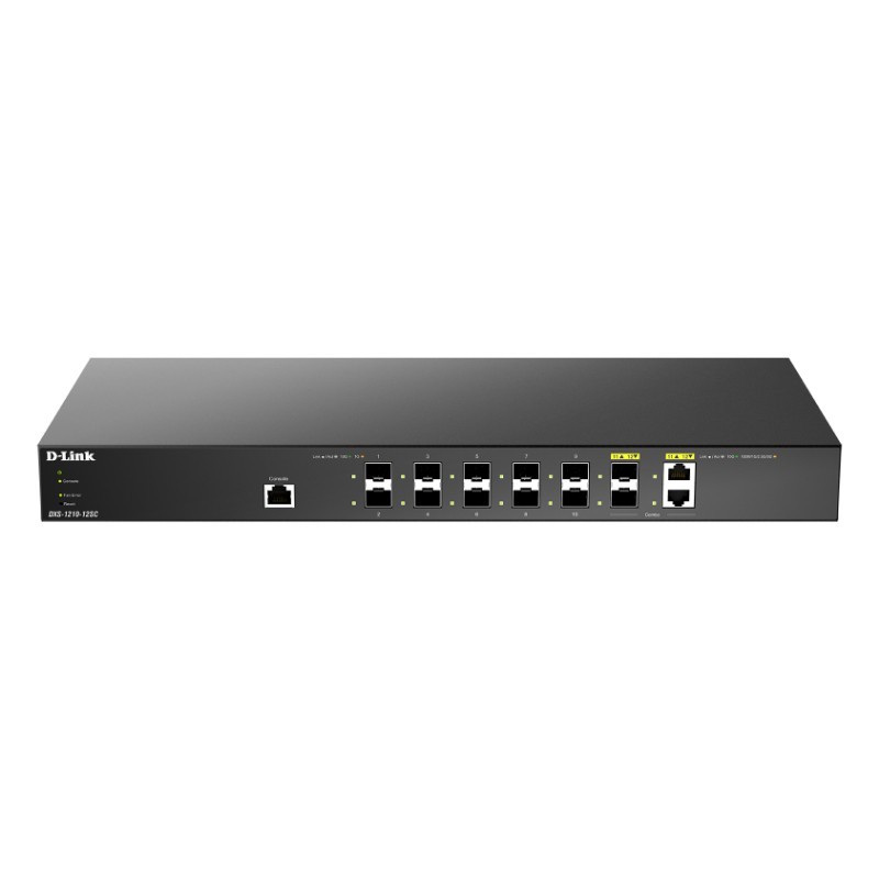 D-LINK SWITCH SMART 10 PUERTOS 10Gbit + 2 PUERTOS 10Gbit SFP+