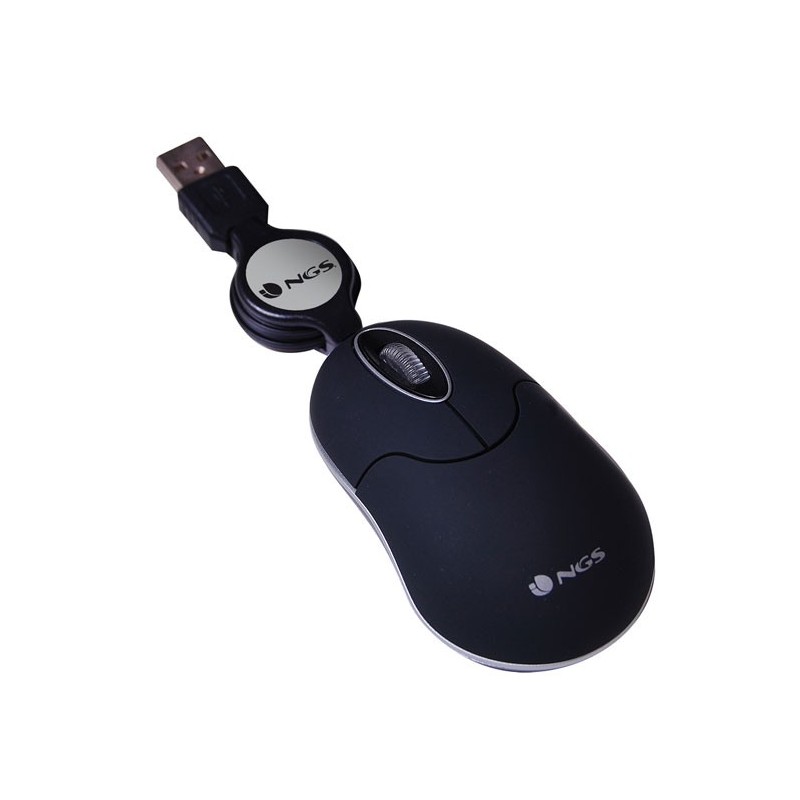 RATON NOTEBOOK OPTICO RETRACTIL SIN NEGRO NGS
