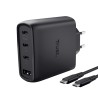 CARGADOR PARED/VIAJE 3xUSB-C + USB-A 65W MAXO NEGRO TRUST