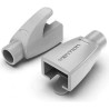 FUNDA PROTECTORA RJ45 (100 Und) GRIS CLARO VENTION