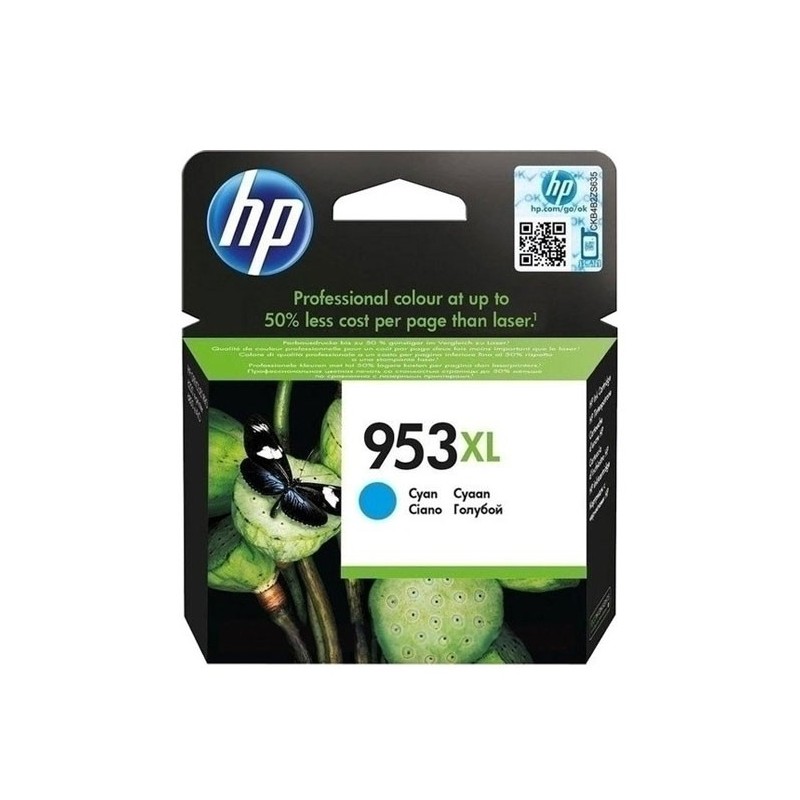 CARTUCHO TINTA CYAN HP 953 XL (F6U16AE)
