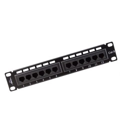 PATCH PANEL 12 PORT 10'' UTP C6
