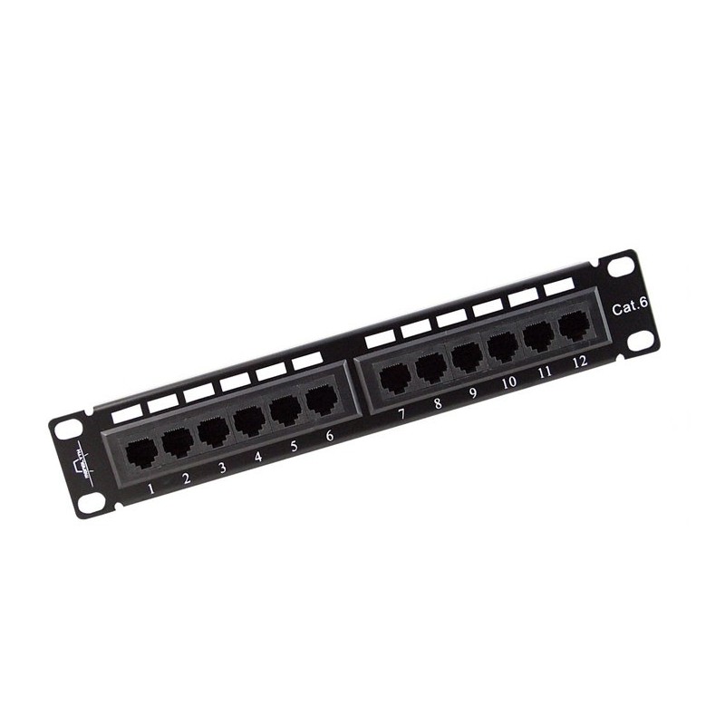 PATCH PANEL 12 PORT 10'' UTP C6