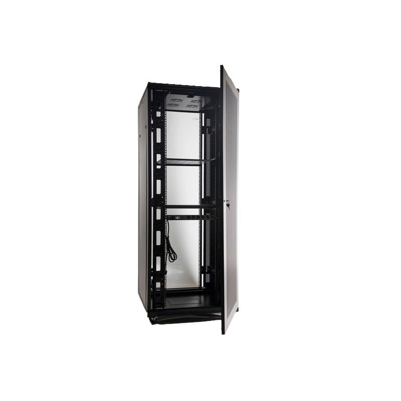 ARMARIO DE SUELO RACK 19'' 42U 800x800 PUERTA PERFORADA
