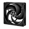 VENTILADOR AUXILIAR UNIVERSAL P12 120mm NEGRO ARCTIC