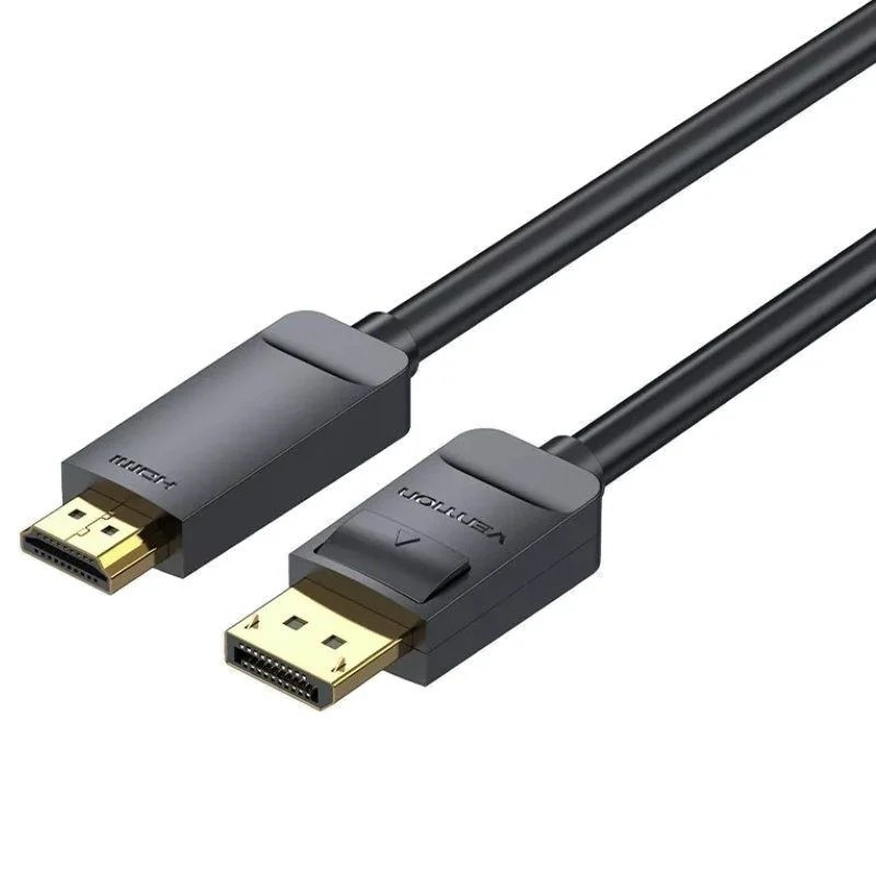 CONVERSOR DISPLAYPORT/M A HDMI/M 4K 5 M NEGRO VENTION