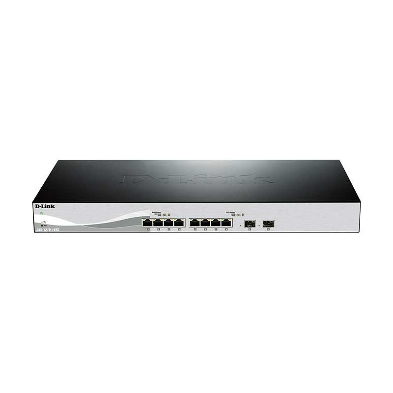 D-LINK SWITCH SMART 10 PUERTOS 10Gbit + 2 PUERTOS 10Gbit SFP+