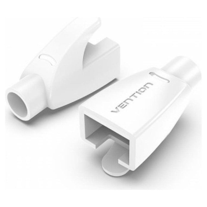 FUNDA PROTECTORA RJ45 (50 Und) BLANCO VENTION