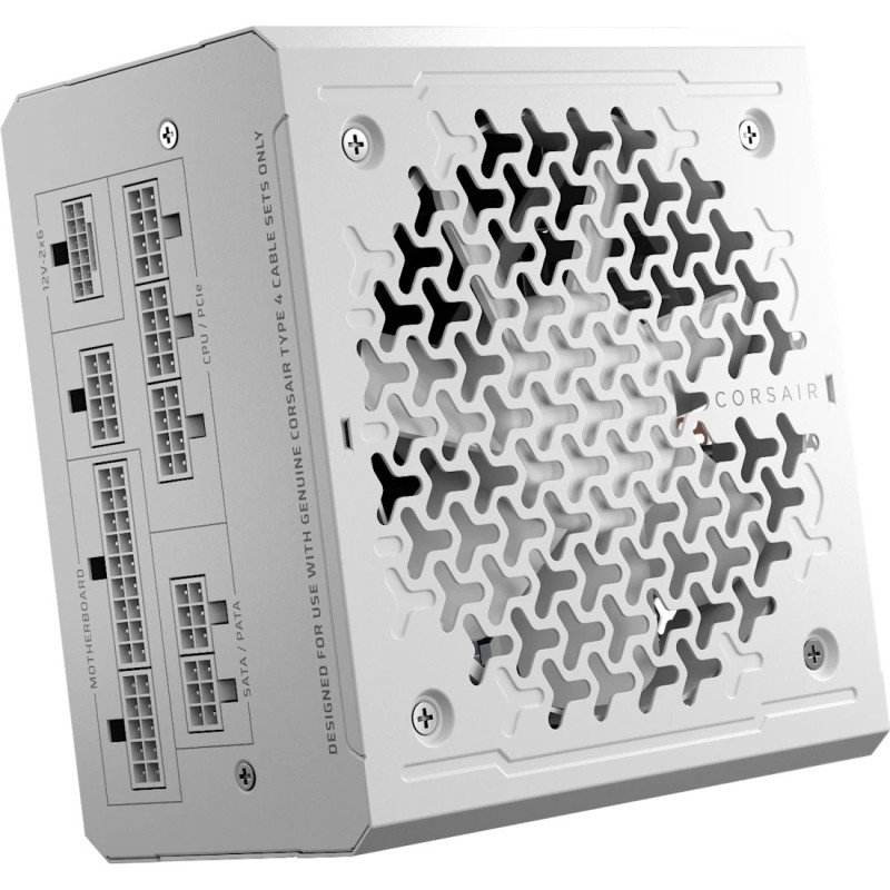 FUENTE ALIM. MODULAR CORSAIR ATX 3.1 PCIe 5.1 RM100e 1000W WHITE CIBENETICS GOLD