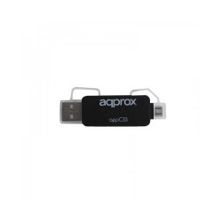 ADAPTADOR MICRO SD/SD/MMC A USB/MICRO USB APPROX