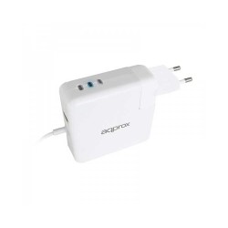 AC ADAPTER UNIVERSAL MACBOOK TYPE L 45W/60W/85W APPROX