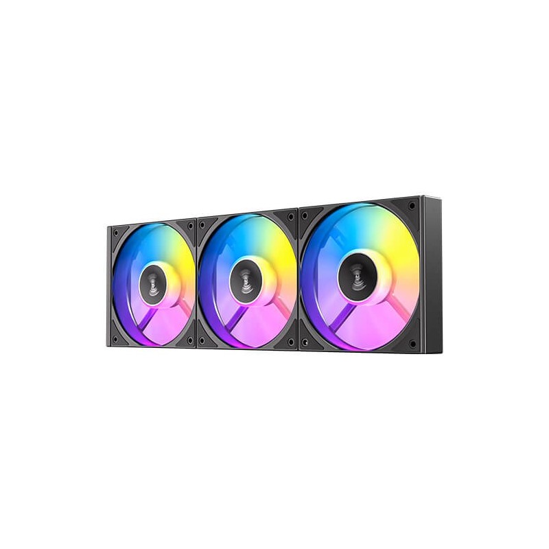 KIT 3 VENTILADORES AUXILIAR C120 A-RGB NEGRO ANTEC