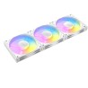 KIT 3 VENTILADORES AUXILIAR C120 A-RGB BLANCO ANTEC
