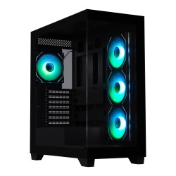 CAJA SEMITORRE ATX CETO 500 A-RGB NEGRO BITFENIX