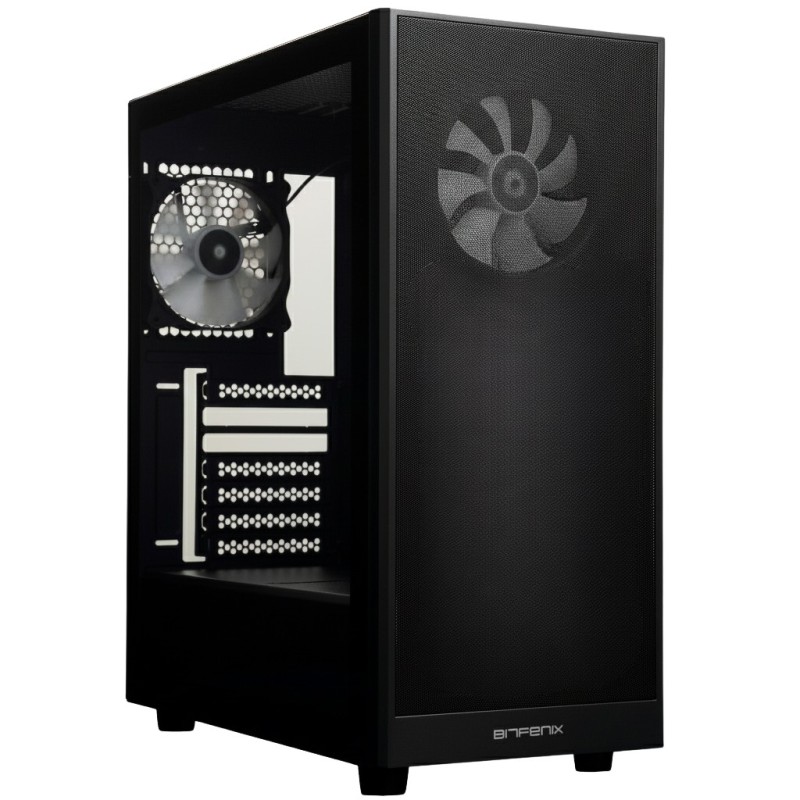 CAJA SEMITORRE ATX GRAFI NEGRO BITFENIX