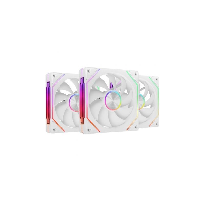 KIT 3 VENTILADORES AUXILIAR MF-LINKFINITY 2 BLANCO MARS GAMING
