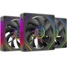 KIT 3 VENTILADORES AUXILIAR MF-LINKFINITY 2R NEGRO MARS GAMING