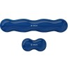 KIT ALFOMBRILLA TECLADO + RATON WRIST REST AZUL OSCURO SUBBLIM