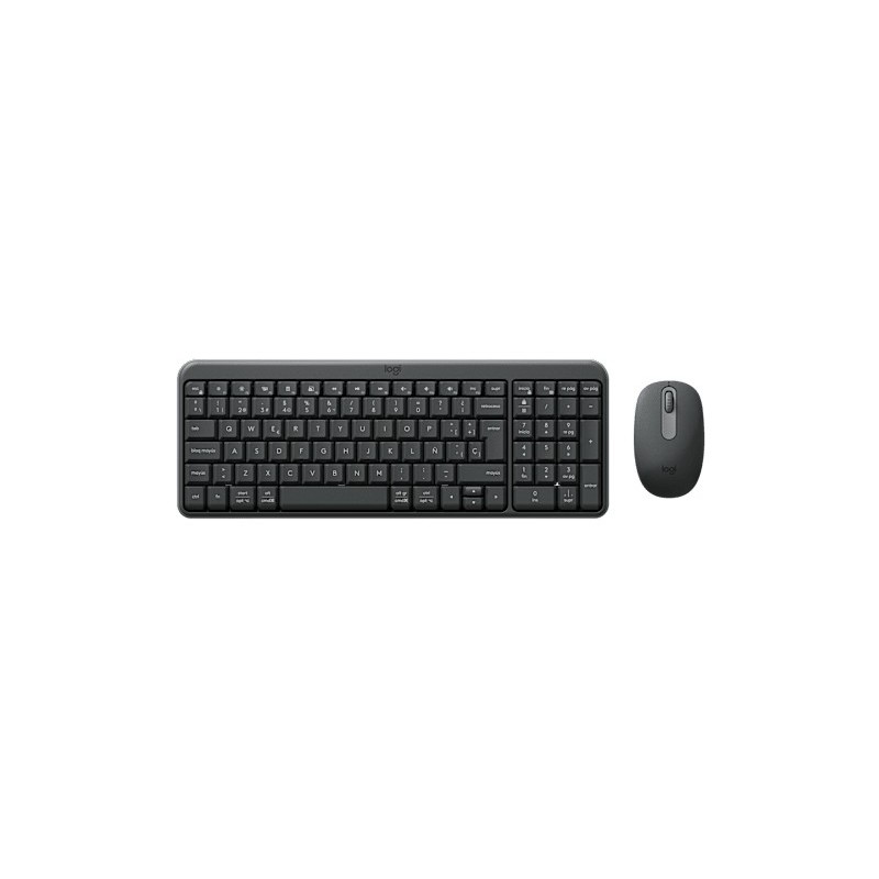 TECLADO + RATON WIRELESS MK250 COMPACT NEGRO LOGITECH