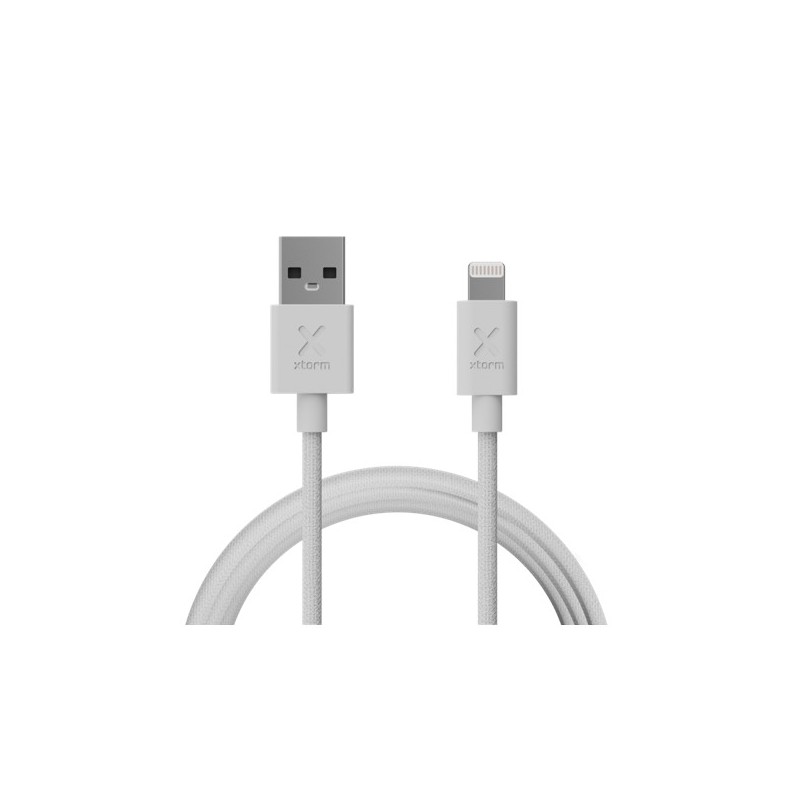 CABLE GO2 USB-A A LIGHTNING 1M BLANCO XTORM