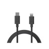 CABLE GO2 USB-C A LIGHTNING 1M NEGRO XTORM