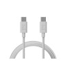 CABLE GO2 USB-C A USB-C PD 100W 1M BLANCO XTORM