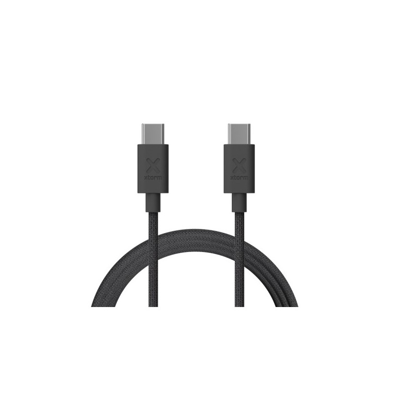 CABLE GO2 USB-C A USB-C PD 100W 1M NEGRO XTORM