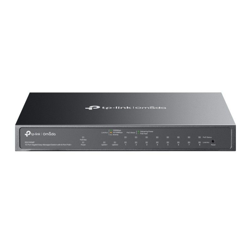 TP-LINK SWITCH OMADA 10 PUERTOS 10/100/1Gbit + 8 PoE+