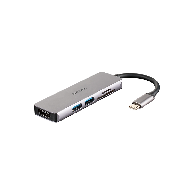 D-Link DUB-M530 Hub HDMI/2USB 3.0/USB-C/SD/MicroSD