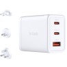 D-LINK CARGADOR PARED GaN 2xUSB-C + USB-A 65W