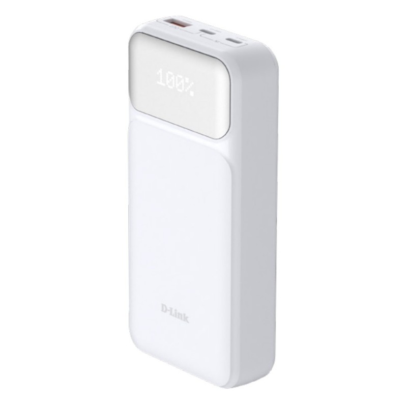D-LINK POWER BANK CARGA RAPIDA 20000mAh 65W WHITE