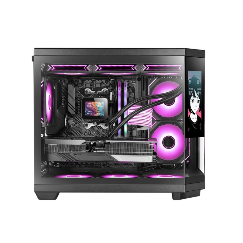 CAJA MICROATX MC3T CORELCDM NEGRO MARS GAMING