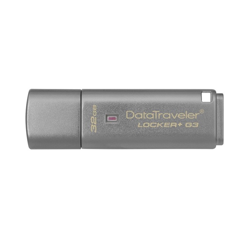 USB DISK 32 GB DATATRAVELER LOCKER+ G3 USB 3.0 KINGSTON