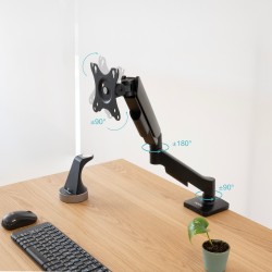 SOPORTE MESA 17''-32'' NEGRO TOOQ