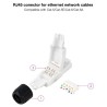 CONECTOR RJ45 UTP CAT6A (10 Und) BLANCO NANOCABLE