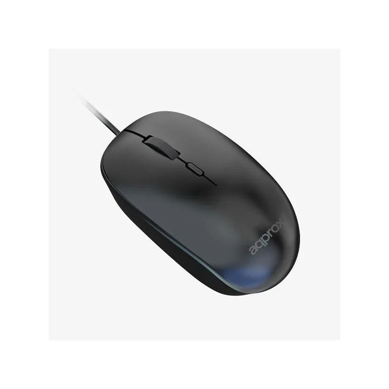 RATON OPTICO XM150 NEGRO APPROX