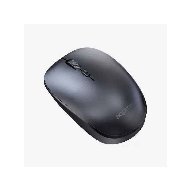 RATON OPTICO XM210 WIRELESS NEGRO APPROX