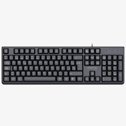 TECLADO MX205 NEGRO APPROX