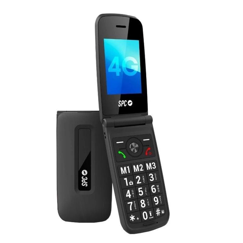SPC TELEFONO MOVIL TITAN 2 4G SENIOR NEGRO
