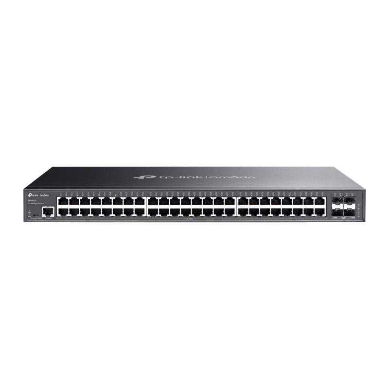 TP-LINK SWITCH 48 PUERTOS /w4 10G SFP+ MULTI-GIGABIT