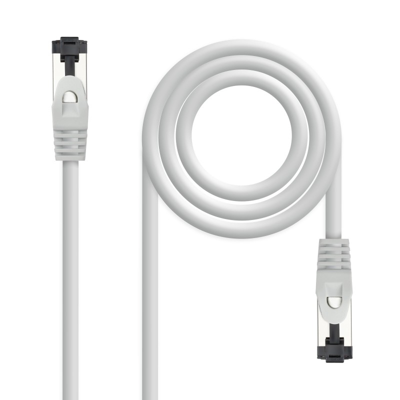 CABLE DE RED LATIGUILLO SSTP CAT8.1 AWG26 3 M GRIS NANOCABLE
