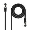 CABLE DE RED LATIGUILLO SSTP CAT8.1 AWG26 3 M NEGRO NANOCABLE
