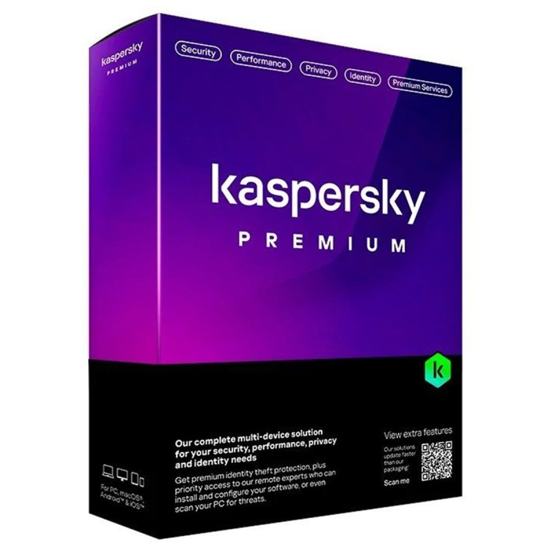 KASPERSKY PREMIUM 3 Lic. 2 años ELECTRONICA