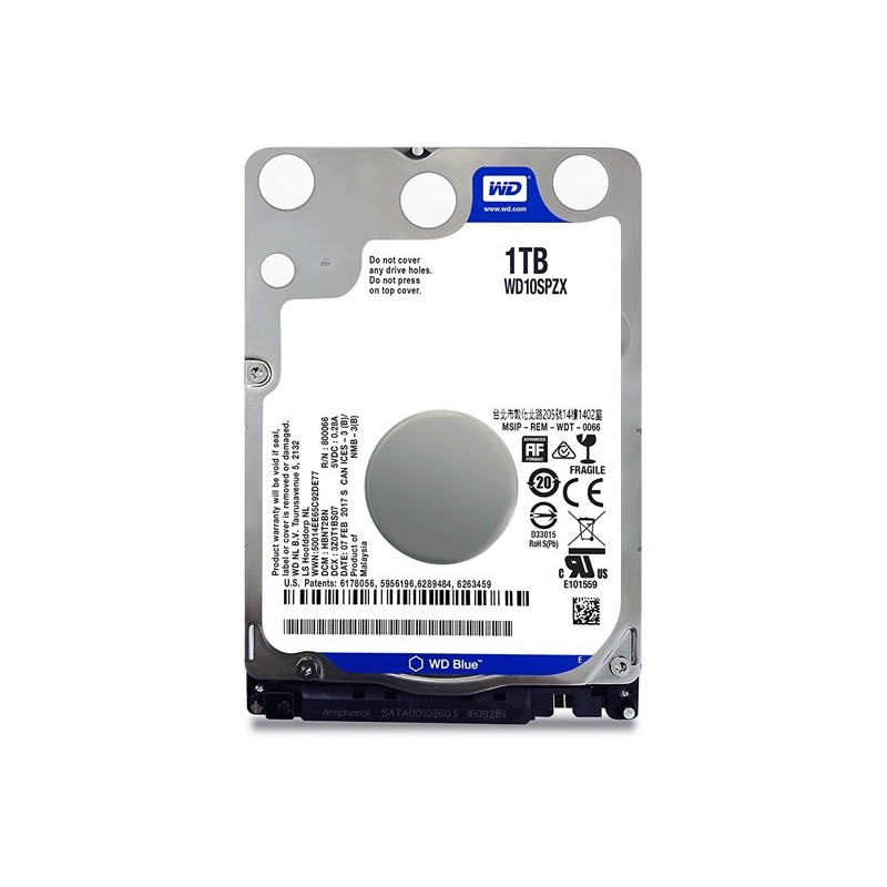 DISCO DURO 1 TB 2.5'' SATA BLUE WD