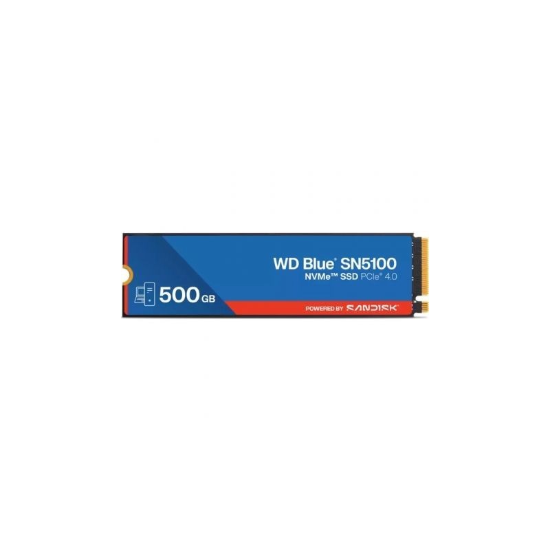 500 GB SSD SERIE M.2 2280 PCIe BLUE NVME SN5100 WD WDS500G5B0E