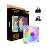 VENTILADOR AUXILIAR DM-12 120 PRO A-RGB BLANCO DARKFLASH
