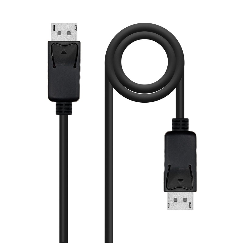 CABLE DISPLAYPORT CCS 1.4 DP/M-DP/M NEGRO 1.5 M NANOCABLE